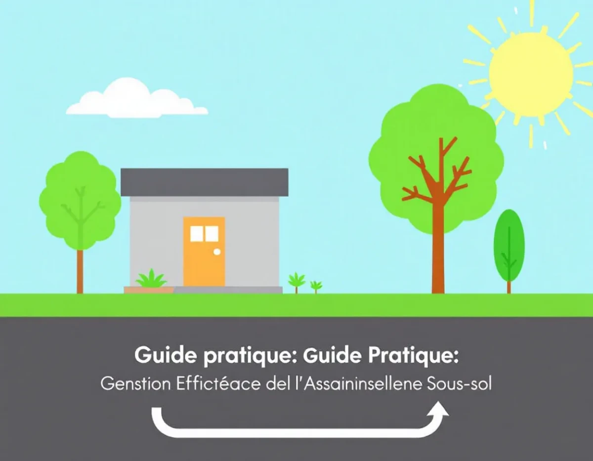 Guide Pratique: Gestion Efficace de l'Assainissement de Sous-sol pour Propriétaires Immobiliers